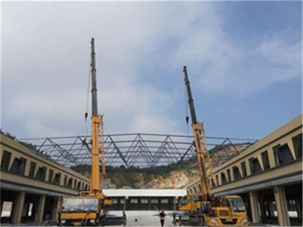 海伦仓储物流网架生产厂家案例